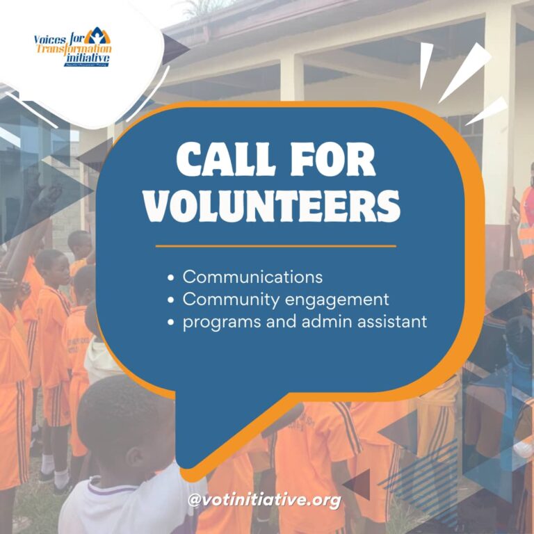 Call for Volunteers